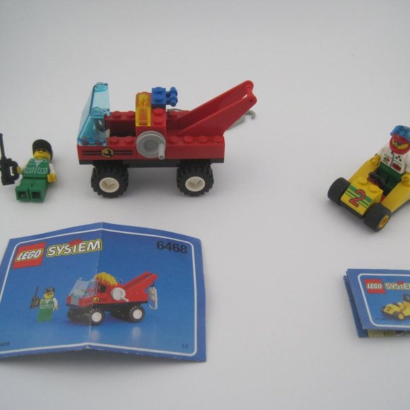 Lego Other - LEGO Town: Tow-n-Go Value Pack (6468) - 99% Complete w/instructions - 1999